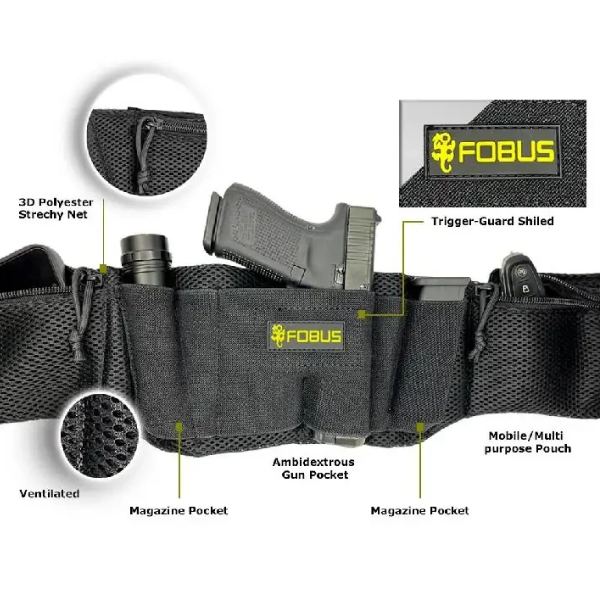 BANDA TACTICA P/ ARMA SIN CINTURON TACTICBAND